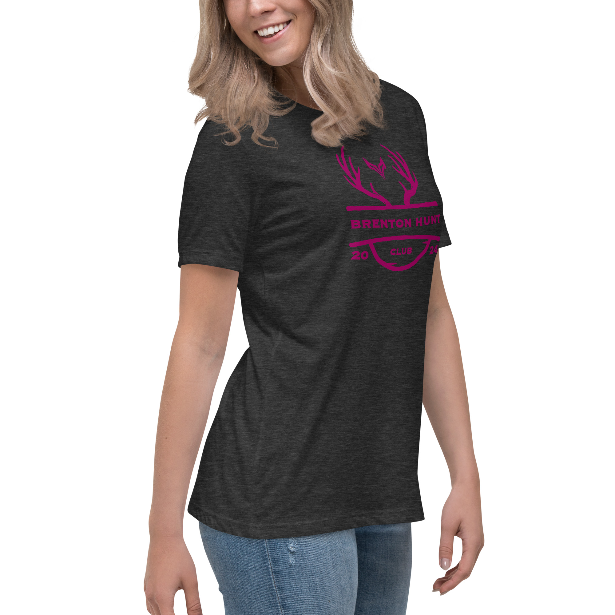 Brenton Hunt Club - Women's Relaxed T-Shirt - Image 5