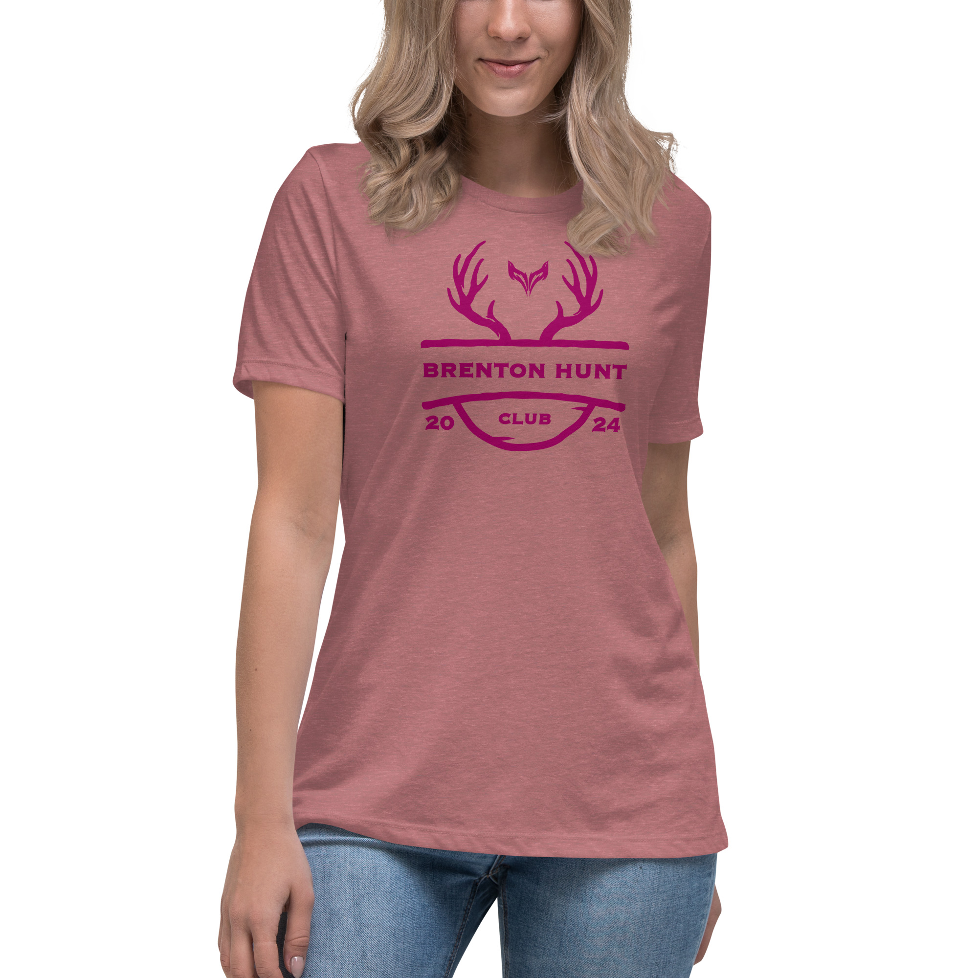 Brenton Hunt Club - Women's Relaxed T-Shirt - Image 6
