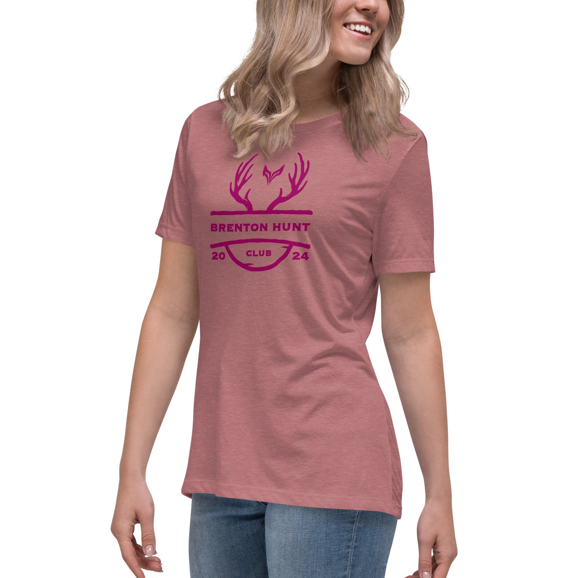 Brenton Hunt Club - Women's Relaxed T-Shirt - Image 8